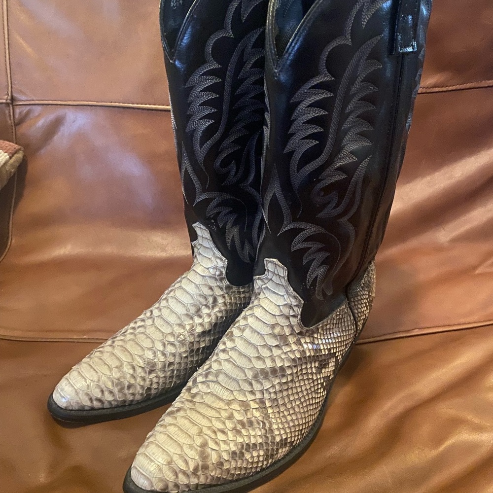 Laredo Key West Python Cowboy Boots 12D